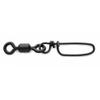 10 Pack Coastlock Snap Swivels Brass Stainless Steel Black Size 2/0 225lb view 1