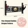 Ekkhysis Loong Sword Wall Mount 1-Tier Velvet Padded Hook Katana Holder Display Hanger for Tanto Samurai Sword,Rapier Lightsaber,Cosplay Blade Tanjirou Demon Slayer Weapon Stand view 2