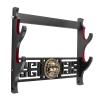Ekkhysis Kylin Sword Wall Mount 2-Tier Velvet Padded Hook Katana Holder Display Hanger for Tanto Samurai Sword,Rapier Lightsaber,Cosplay Blade Tanjirou Demon Slayer Weapon Stand view 1