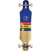 Ocean Pacific Sunset Drop Through Longboard Complete Skateboard -9.5x39 Navy Blue/White view 1