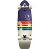 Ocean Pacific Sunset Surfskate Complete Skateboard -9.75x33 Navy/White view 1