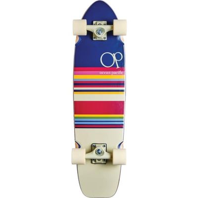OP Swell Cruiser Complete Skateboard 8.25x31 Navy/Off-White