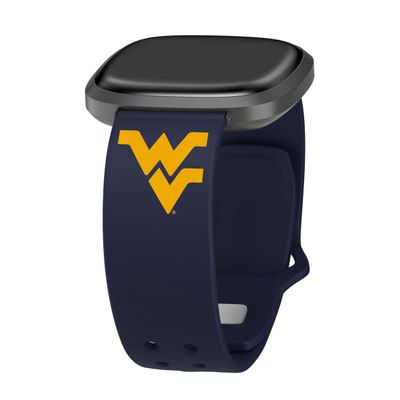 Affinity Bands West Virginia Mountaineers Silicone Sport Band compatible with Fitbit Versa 3 & Sense 1
