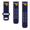Affinity Bands West Virginia Mountaineers Silicone Sport Band compatible with Fitbit Versa 3 & Sense 1 view 2