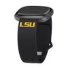 Affinity Bands Louisiana State Tigers Silicone Sport Band compatible with Fitbit Versa 3 & Sense 1