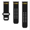 Affinity Bands Louisiana State Tigers Silicone Sport Band compatible with Fitbit Versa 3 & Sense 1 view 2