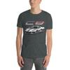 2021 Blade Silver Metallic C8 'Vette Owner Graphic T-Shirt | Car Enthusiast Gift view 2