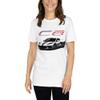 2021 Blade Silver Metallic C8 'Vette Owner Graphic T-Shirt | Car Enthusiast Gift view 3