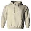0433. White Demon Hannya Graphic Traditional Japanese Till Death Society Anime Sweatshirt Pullover Hoodie (Beige, Small) view 1