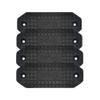 DeYoungArbeit Gun Magnet 46lbs 4-Pack + Leather Hanging Strips 1-Pair Gun Rack Wall Mount Display view 2