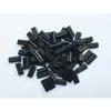 100 Pack Double Copper Sleeve Leader Crimps Size 1.6 125-150lb - Black Oxide view 1