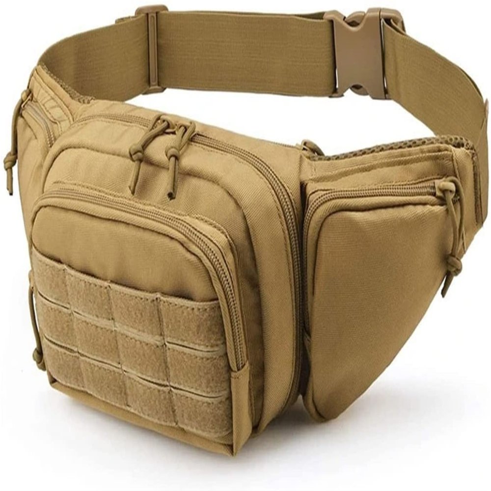 Dongng Fanny Pack Multi-Functional Bags Fashion Durable Waist Packs for Outdoor Durable Reusable Multifunctional Pocket