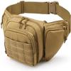 Dongng Fanny Pack Multi-Functional Bags Fashion Durable Waist Packs for Outdoor Durable Reusable Multifunctional Pocket view 1