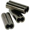 100 Pack Double Copper Leader Sleeve Crimps 2.2 mm 400 lb view 1