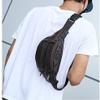 Dongng Leather Fanny Pack Mens Genuine Leather Waist Bag Sport Travel Hiking Multifunctional Pocket view 4