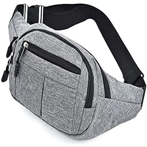 Dongng Waterproof Waist Bag Man Fanny Pack for Women Casual Large Capacity Outdoor Sports Chest Bag Multifunctional Pocket