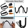 Universal Adjustable Sword, Wall Hook Storage Organizers Rack Display Hanger Wall Mount Stand Collection Holder for Sword,Dagger,Axe,Keyblade,etc  Vertical/Horizontal Display -2 pack view 2