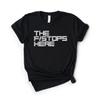 Dream Lume Photographer Shirt, Camera Shirt, Photographer Gift, The F Stops Here, Camera Gift Tee, Softstyle Unisex Tee Black view 1