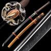 HERO SWORD Clay Tempered T10 Steel Real Hamon Katana Gilt Silver Copper Dragon Tsuba Set Katana Razor Sharp Combat Ready view 1