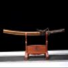 HERO SWORD Clay Tempered T10 Steel Real Hamon Katana Gilt Silver Copper Dragon Tsuba Set Katana Razor Sharp Combat Ready view 2