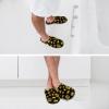 BAIKUTOUAN Classic Crown of King Men's Cotton Slippers Warm Winter House Shoes for Home Travel Spa Hotel 11-1244-45 view 4
