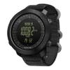 North Edge Apache Tactical Sports Watches for Men Outdoor Survival Military Compass Rock Solid Digital Watches with Durable Band, Steps Tracker Pedometer Calories (Black) view 1