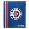 Northwest NBA Polyester Sherpa Throw Blanket 50X60 inch, Los Angeles Clippers view 2