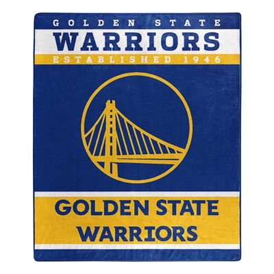 Northwest NBA Polyester Raschel Throw Blanket 50X60 inch, Golden State Warriors
