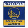 Northwest NBA Polyester Raschel Throw Blanket 50X60 inch, Golden State Warriors view 1