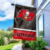 Buccaneers Banner House Flag and 5 Foot Flagpole Set view 4