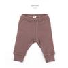 hipzoo ecofriendly Baby Unisex Organic Cotton Baby Infant Jogger Pants (Brown, 6 Month) view 2