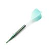 CUESOUL Green GEM Stone 19g Soft Tip 90% Tungsten Darts with Uniformity Titanium Coated and ROST Flights Gradient Color view 4