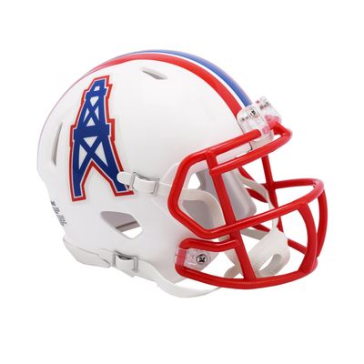 Riddell 9585563623 Replica Mini Speed Style 1981-1998 T-B Houston Oilers Helmet