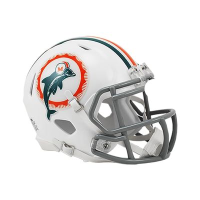 Dolphins 1972 Throwback Revolution Speed Mini Football Helmet