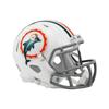 Dolphins 1972 Throwback Revolution Speed Mini Football Helmet view 1