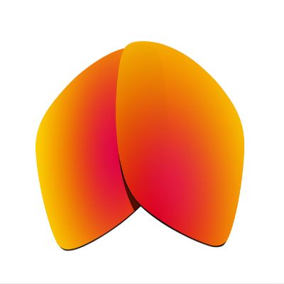 Littlebird4 1.5mm Polarized Replacement Lenses for Oakley Canteen 2014 OO9225 Sunglasses - MultiOptions (Fire Red)
