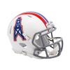 Riddell Oilers 1975 to 1980 Throwback Revolution Speed Mini Football Helmet view 1
