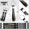 MTLEE 24 Pieces Hockey Motivational Keychains Bulk Sports Party Favors Gift with Motivational Quotes Hockey Party Supplies view 2