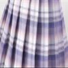birbyrrly Girls Plaid Pleated Skirt with Shorts High Waisted A-Line Skater Tennis Skort Toddler Anime Cute P1 Light Purple 110-3T view 4