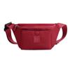 Fanny Bag Nylon Chest Bag Shoulder Bag Messenger Bag Wallet Outdoor Sports Cycling Bag for Men&Women-Red view 1