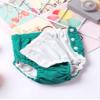 Yeahdor Baby Boys Girls Reusable Swim Diaper Washable Adjustable Swimming Shorts Trunks Underwear Green A 6-9 Months view 4