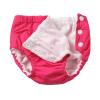 QinCiao Baby Boys Girls Reusable Swim Diaper Rash Guard Swimming Diapers Swimwear Pants Hot Pink 12-18 Months view 3