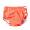 QinCiao Baby Boys Girls Reusable Swim Diaper Rash Guard Swimming Diapers Swimwear Pants Orange 9-12 Months view 1