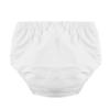 Yartina Baby Reusable Swim Diaper for Boys Girls Washable Adjustable Diaper Covers Bloomer Swimsuit White 9-12 Months view 2