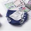 QinCiao Baby Boys Girls Reusable Swim Diaper Rash Guard Swimming Diapers Swimwear Pants Navy Blue 9-12 Months view 4