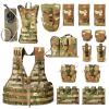 MT Military MOLLE 2 Army Vest, Rifleman FLC Set with Outer Pouches, Assault Backpack and Hydration Pack view 1