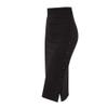Pencil Skirt for Womens Long Mermaid Skirts Bodycon Skirt High Waisted Button Slit Midi Skirt Split Midi Skirt Black view 1