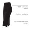 Pencil Skirt for Womens Long Mermaid Skirts Bodycon Skirt High Waisted Button Slit Midi Skirt Split Midi Skirt Black view 4