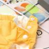 ACSUSS Reusable Swim Diapers for Girl Boy Adjustable for Swimming Lesson & Baby Shower Gifts Yellow 12-18 Months view 4