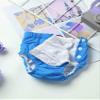 QinCiao Baby Boys Girls Reusable Swim Diaper Rash Guard Swimming Diapers Swimwear Pants Blue 12-18 Months view 4